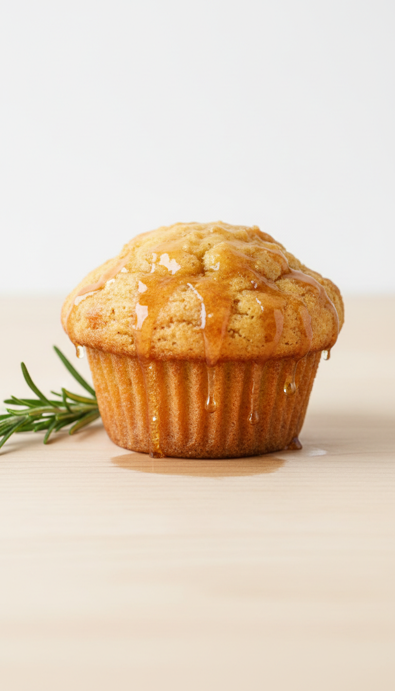 Honey-Glazed Cornbread Muffins in Reusable Tin